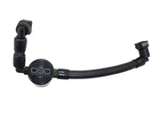 J&L 3050P-B J&L 11-17 Ford Mustang V6 Passenger Side Oil Separator 3.0 V2 - Black Anodized