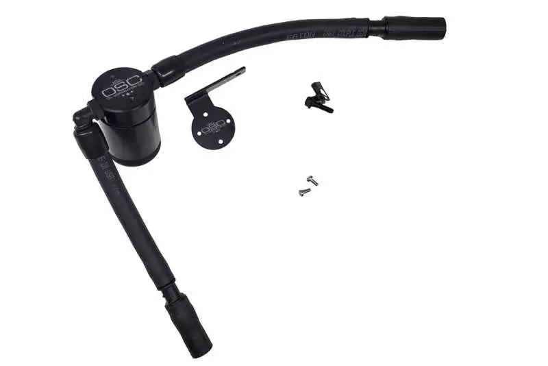 J&L 3053P-B J&L 16-19 Ford Escape 1.5L EcoBoost Passenger Side Oil Separator 3.0 - Black Anodized