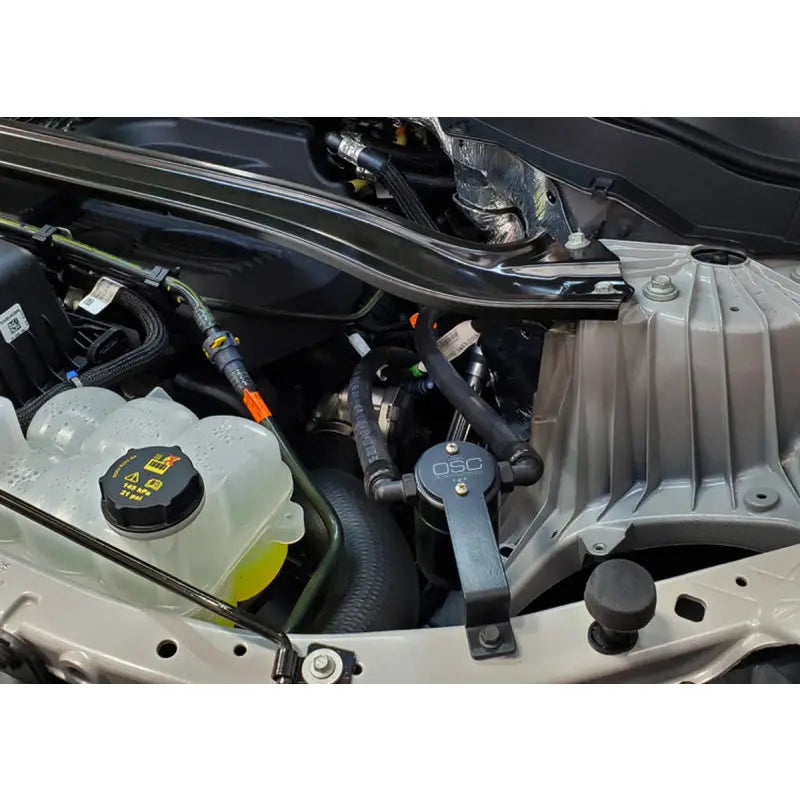 J&L 3055D-B 3055D-B J&L 2020 Ford Explorer 2.3L EcoBoost Driver Side Oil Separator 3.0 - Black Anodized