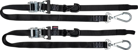 30572-SB Powertye Tie-Down Rat Sec Hooks/Swivel 1.5 InchX6' Blk/Blk W/Storage Bag - RV and Auto Parts