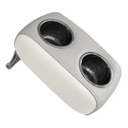 3059-1882 Wise Seating Pontoon Double Drink Holder, durable and sleek accessory for marine, RV, automotive, powersports, off-road use. Ideal for truck accessories, exterior, and interior, ensures beverages stay secure during boat movements, Marine, AVADA - Best Sellers, Marine Maintenance