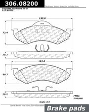 306.08200 Brake Pad