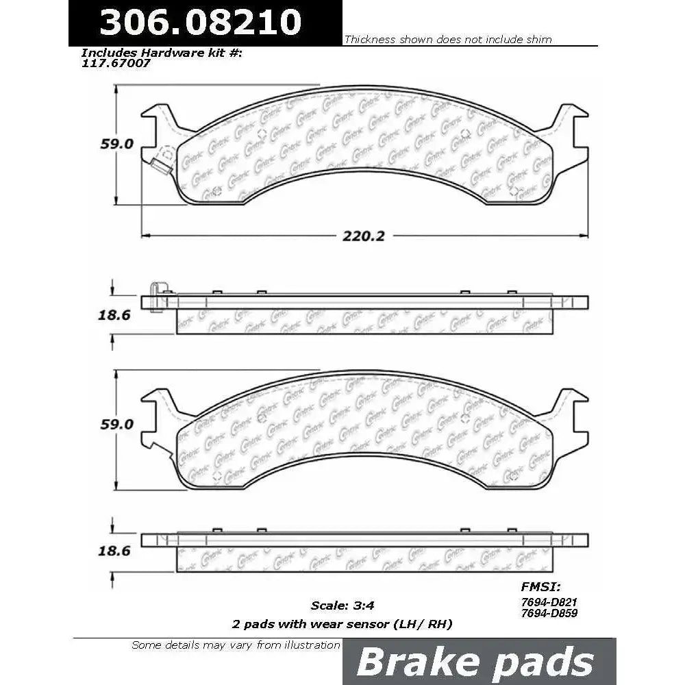306.08210 Brake Pad