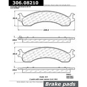 306.08210 Brake Pad