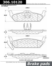 306.10120 Brake Pad