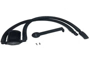 J&L 3064D-B J&L 12-17 Jeep Wrangler JK 3.6L Passenger Side Oil Separator 3.0 - Black Anodized