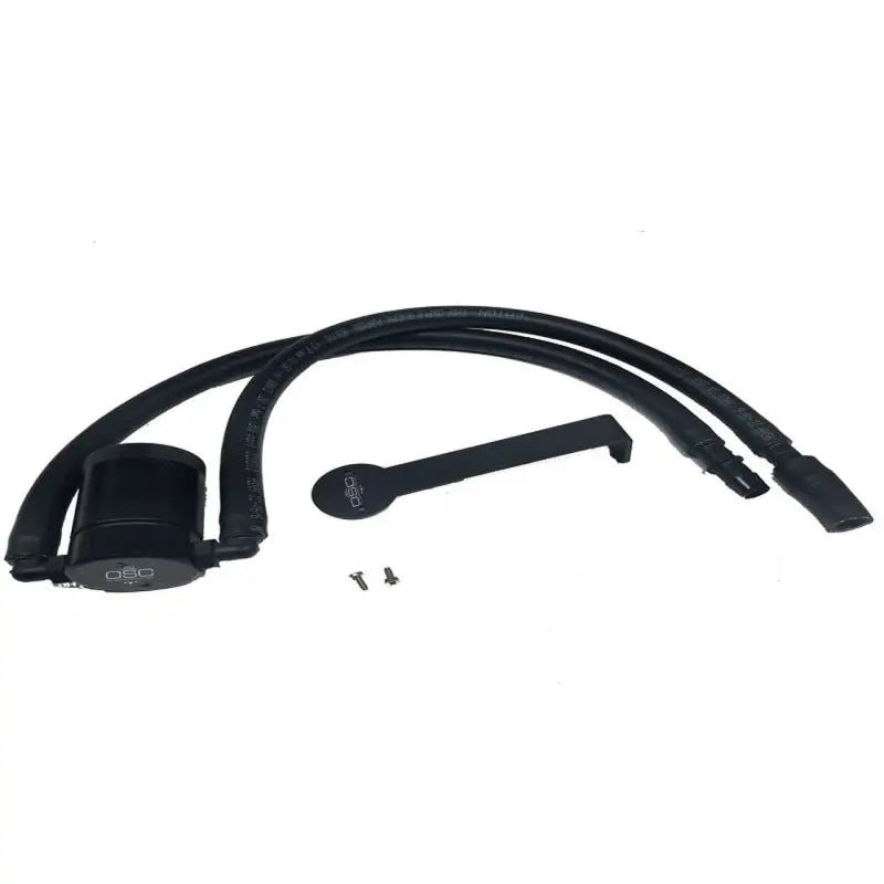 J&L 3064D-B 3064D-B J&L 12-17 Jeep Wrangler JK 3.6L Passenger Side Oil Separator 3.0 - Black Anodized