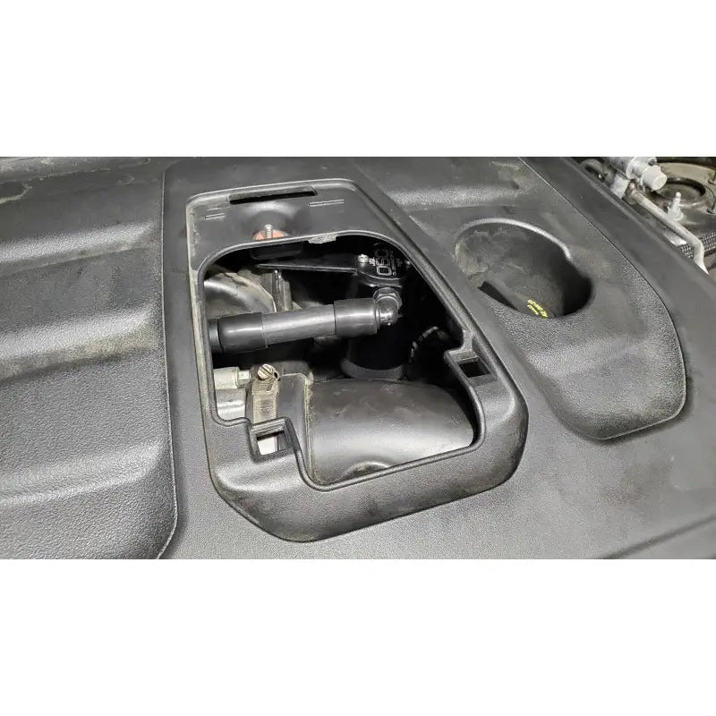 J&L 3074P-B 3074P-B J&L 16-22 Dodge Durango / Jeep Grand Cherokee 3.6L Oil Separator 3.0 Passenger Side - Black Anodized