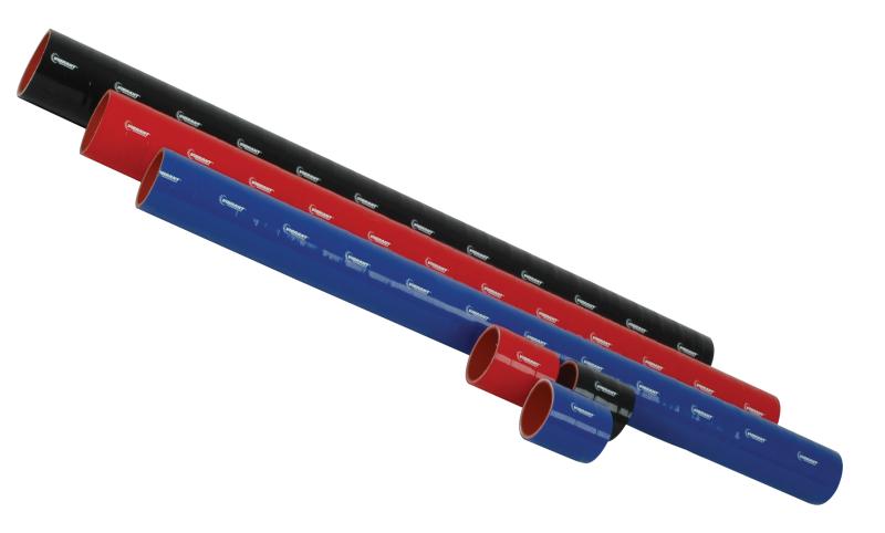 Vibrant 2707 Vibrant 4 Ply Reinforced Silicone Straight Hose Coupling - 2in I.D. x 36in long (BLACK)