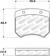 Stoptech 308.06271 StopTech Street Touring Brake Pads