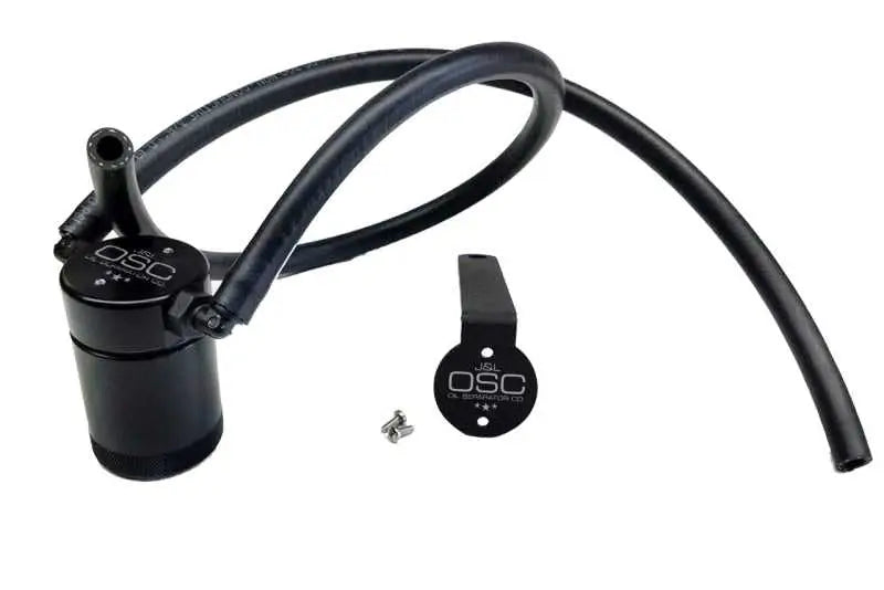 J&L 3084D-B J&L 97-13 Chevy/GM Truck/SUV 4.8L/5.3L/6.0L/6.2L Driver Side Oil Separator 3.0 - Black Anodized