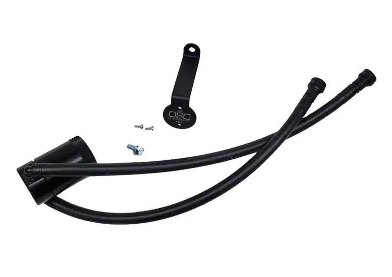 J&L 3089D-B J&L 20-21 Chevy Silverado/GMC Sierra 2500/3500 6.6L Drivers Side Oil Separator 3.0 - Black Anodized