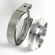 Stainless Bros 603-07610-0002 Stainless Bros 3.0in 304SS V-Band Assembly - 2 Flanges/1 Clamp