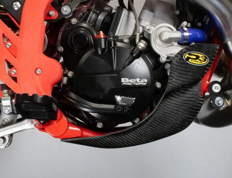 309052 P3 Skid Plate Carbon Fiber Beta 125/200Rr - Guards/Braces
