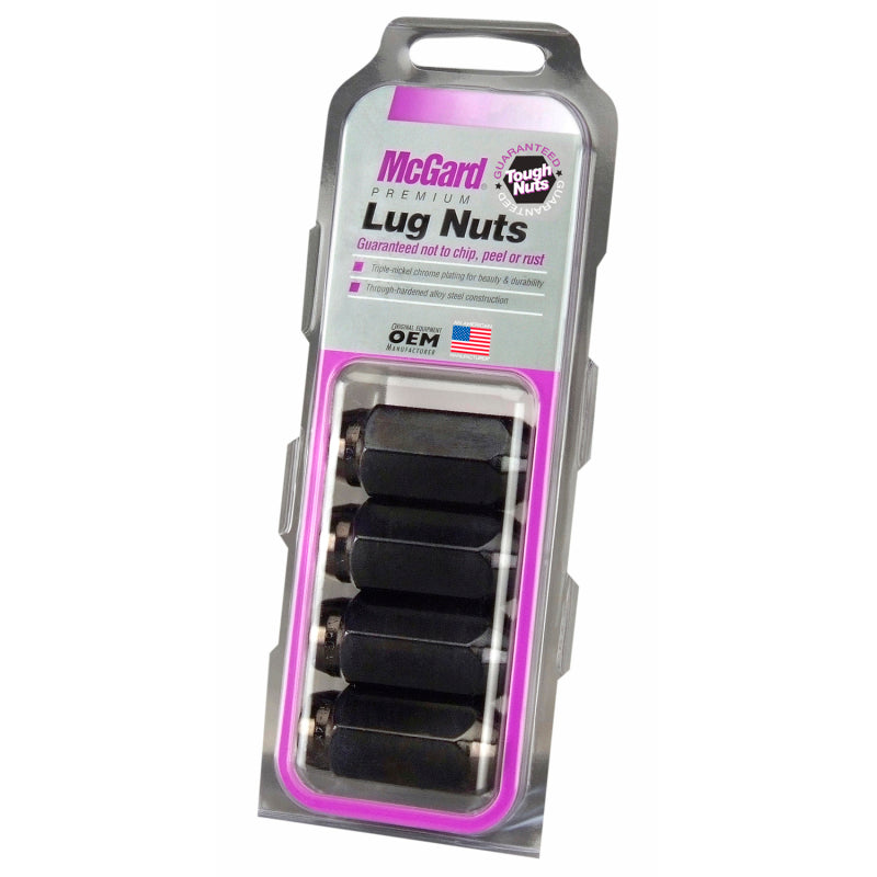 MCGARD 64024 14X1.5 BLK LUG 4-PK