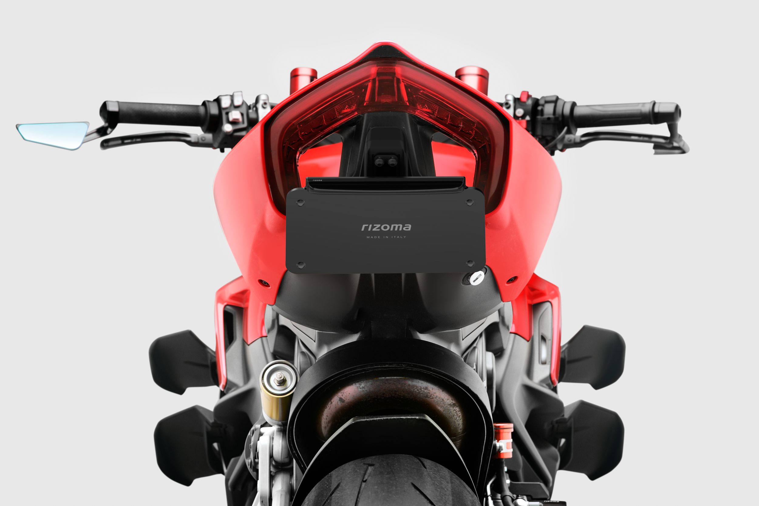 Rizoma Flat-Out Fender Eliminator Body PTU010B - Flat-OUT Duc
