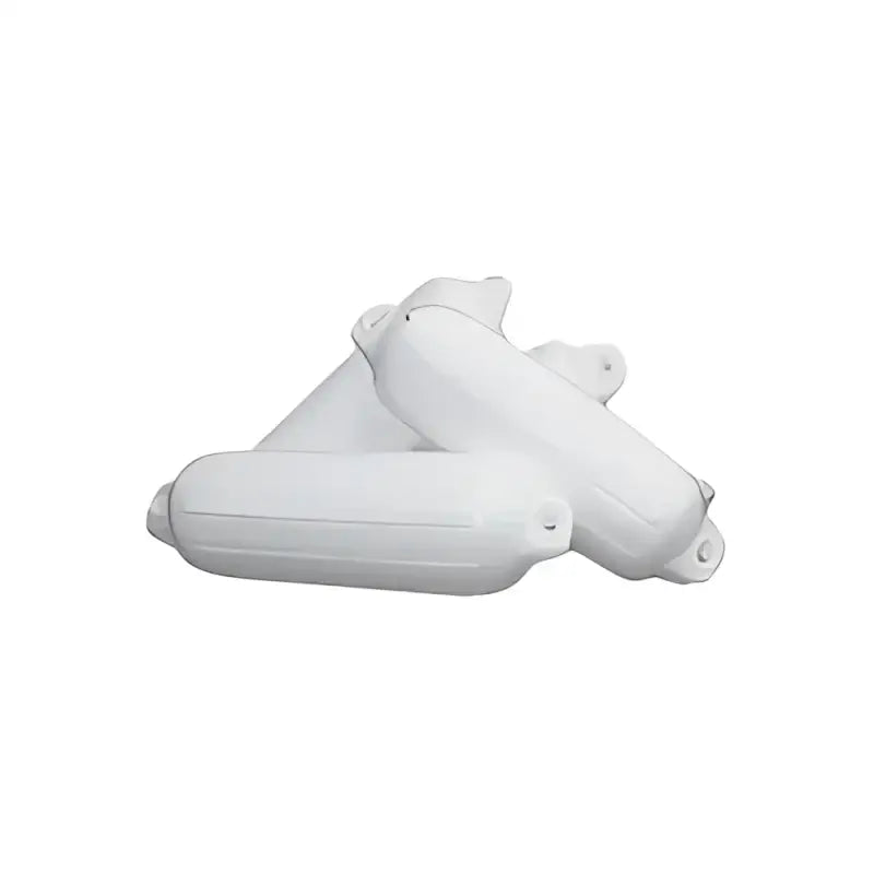 Taylor Made 8' X 26' Boat Guard Fender in white, showcasing strong construction and reliable attachment points.