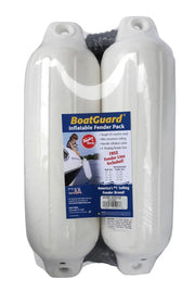 310162P Taylor Made 6’ X 22’ Bg Fender 2 Pk.White W/Blk - Boat