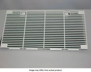 White Dometic 3104928.019 RV return air grille designed for efficient air circulation and enhanced comfort.