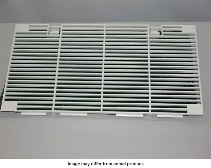 White Dometic 3104928.019 RV return air grille designed for efficient air circulation and enhanced comfort.