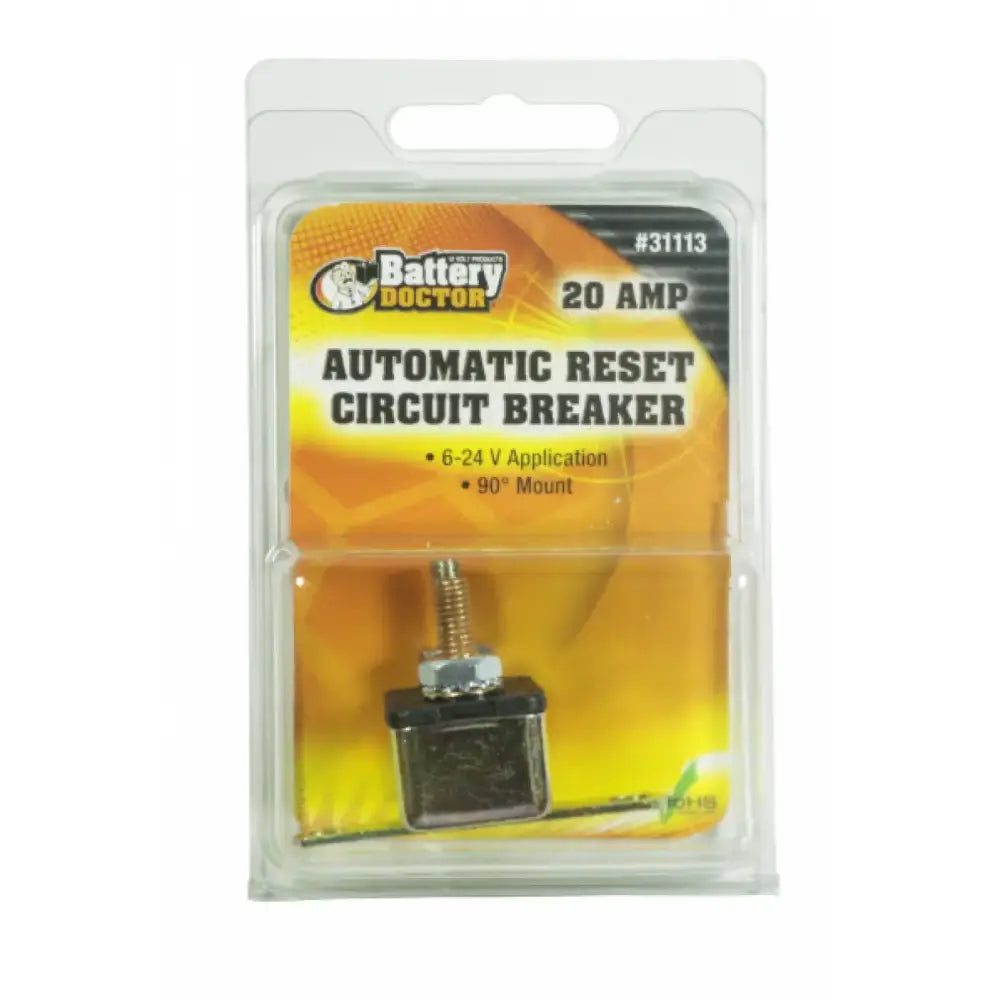 31113 Circuit Breaker In-Line 12V 20 amp by Wirthco 