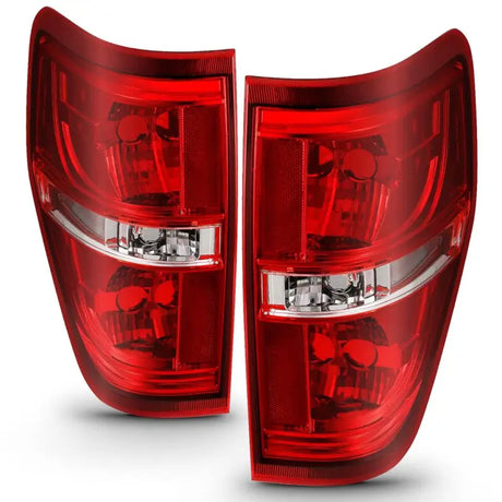 311299 Anzo Euro Taillight Red/Clear (W/O Bulb)