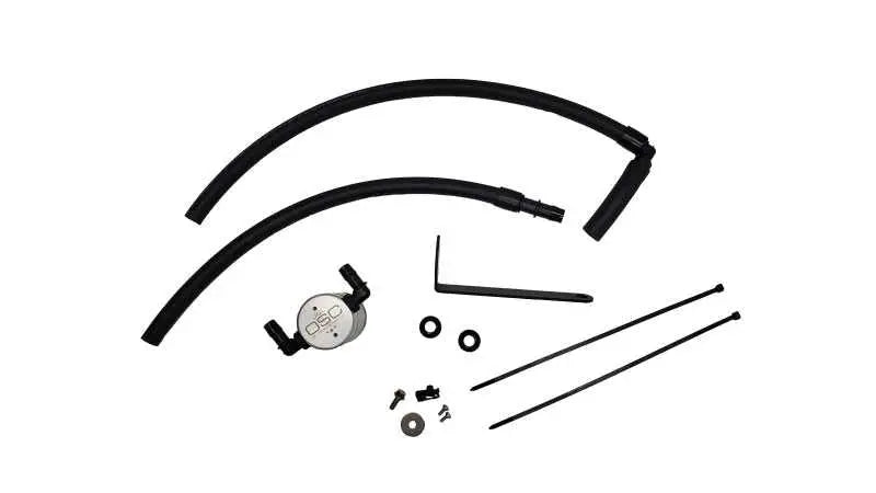 J&L 3117P-C J&L 22-23 Subaru BRZ/GR86 2.4L Passenger Side Oil Separator 3.0 - Clear Anodized