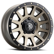 ICON 2017855557BR ICON Compression 17x8.5 5x150 25mm Offset 5.75in BS 110.1mm Bore Bronze Wheel - 2017855557BR