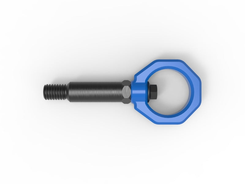 aFe 450-502001-L aFe Control Front Tow Hook Blue BMW F-Chassis 2/3/4/M