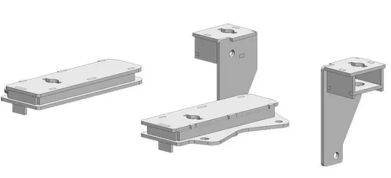3122 Fifth Wheel Trailer Hitch Mount Kit