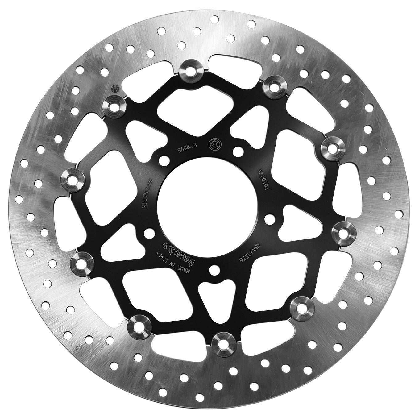 Brembo Front Rotor Floating Brakes 78B40893 - Serie Oro