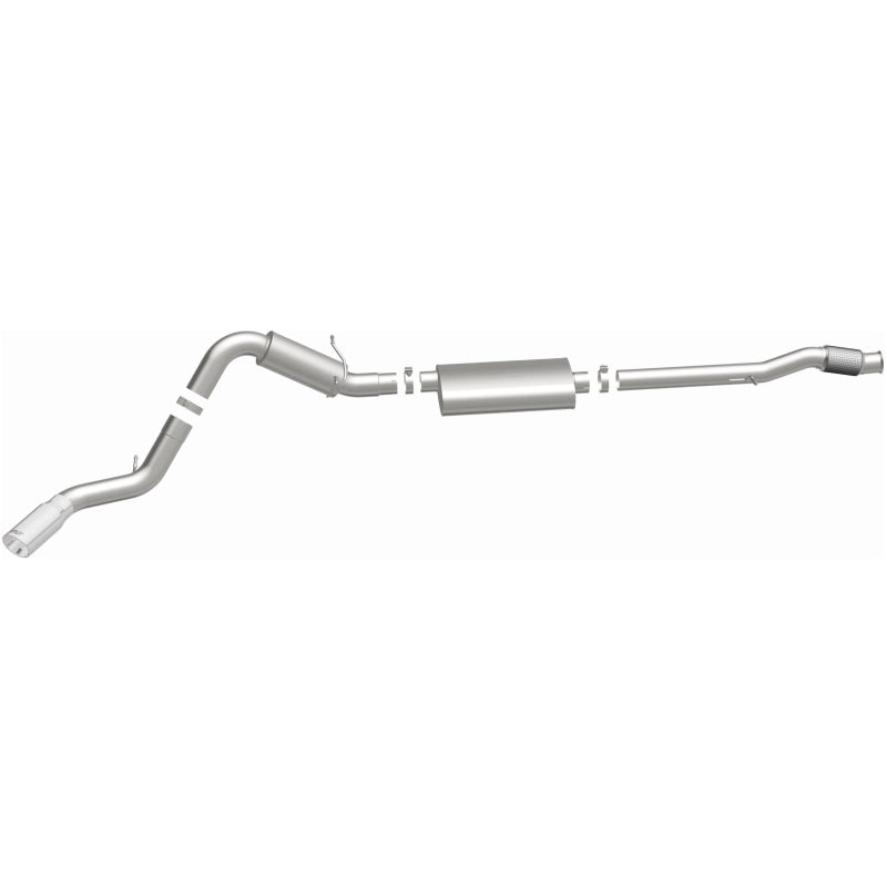 Magnaflow 15318 MagnaFlow 2014 Chevy/GMC Silverado/Sierra 1500 V8 6.2L SS Cat-Back Single P/S Rear Side Exit Exhaust