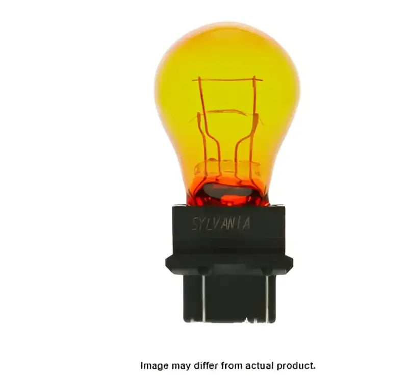Amber Sylvania light bulb for vehicle’s lighting 3157na ll 4157na TP model