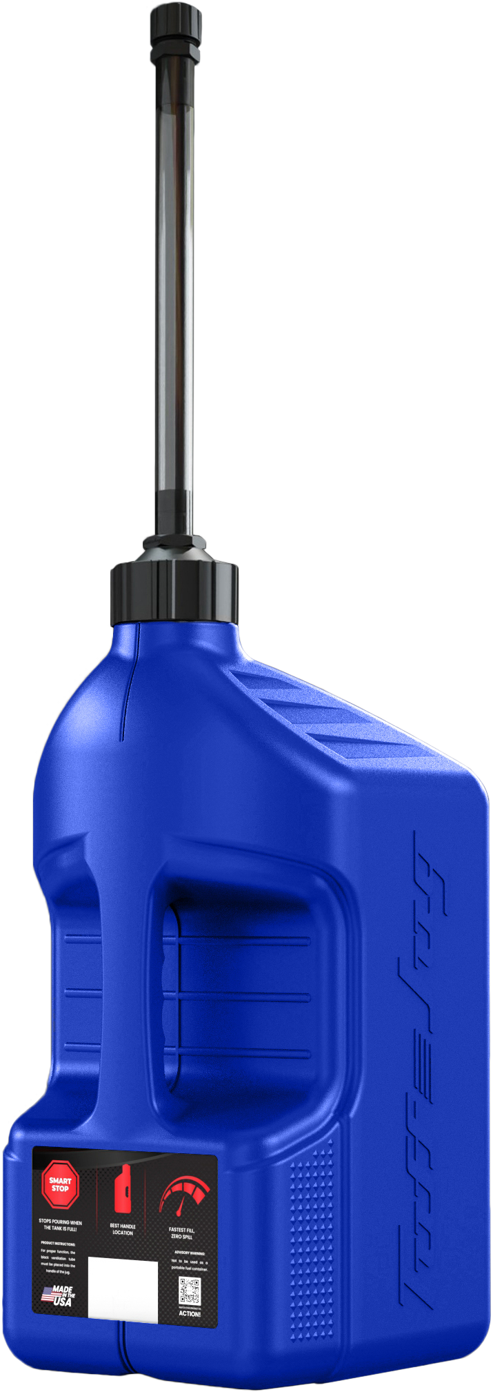 Tuff JUG Tuff Jugs Auto Stop Spout Buasvs20 - Blue Utility Container Autostop Gal