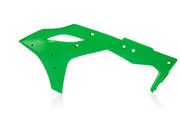 Cycra 1CYC-1868-72 Cycra 17-20 Kawasaki KX250F Powerflow Radiator Shrouds - OEM Green
