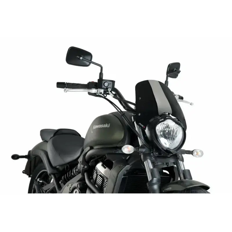3175N Windscreen Naked New Gen Sport Black Kaw