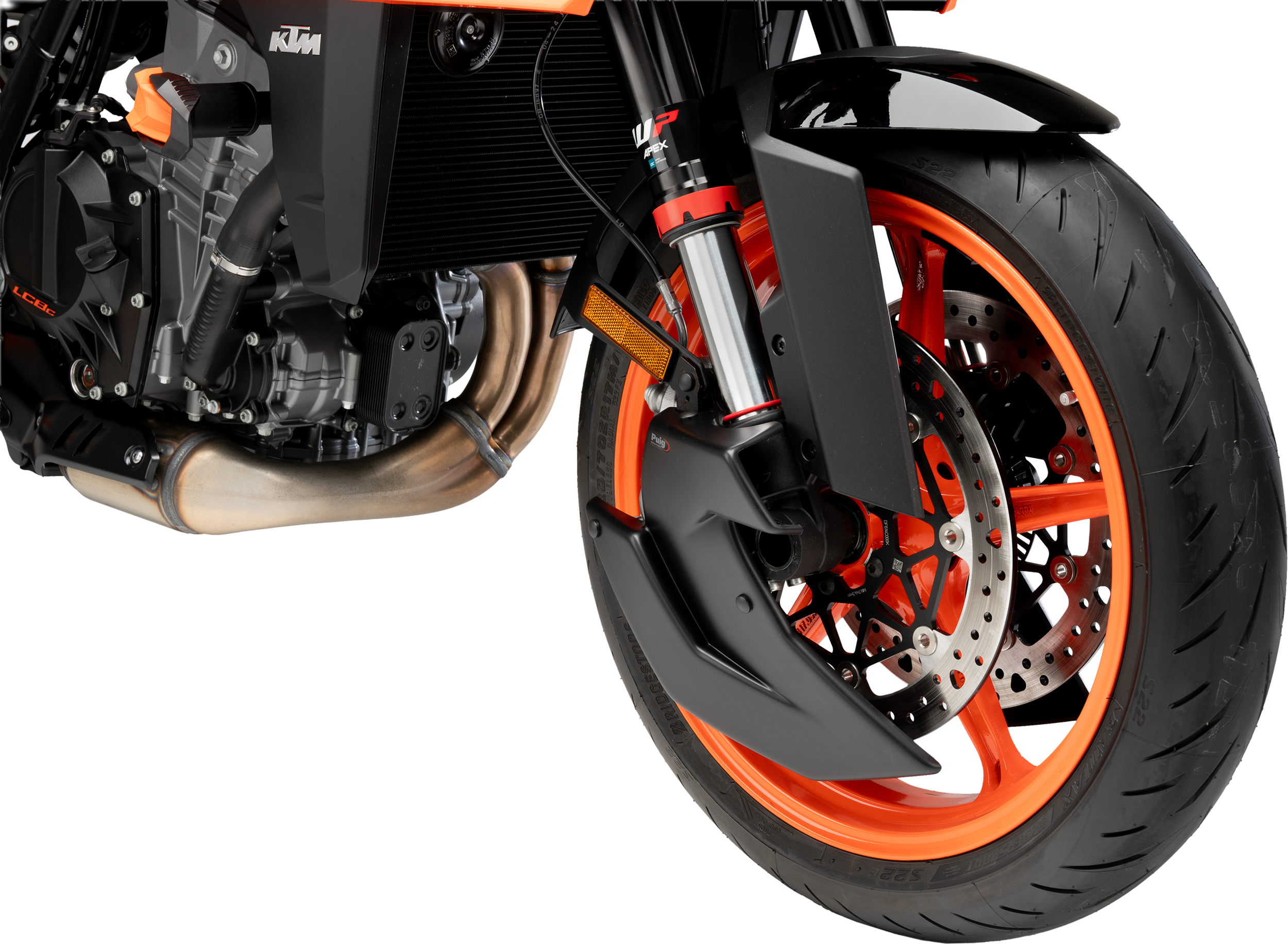 Puig Brake Cooler 21908J - Matte Black