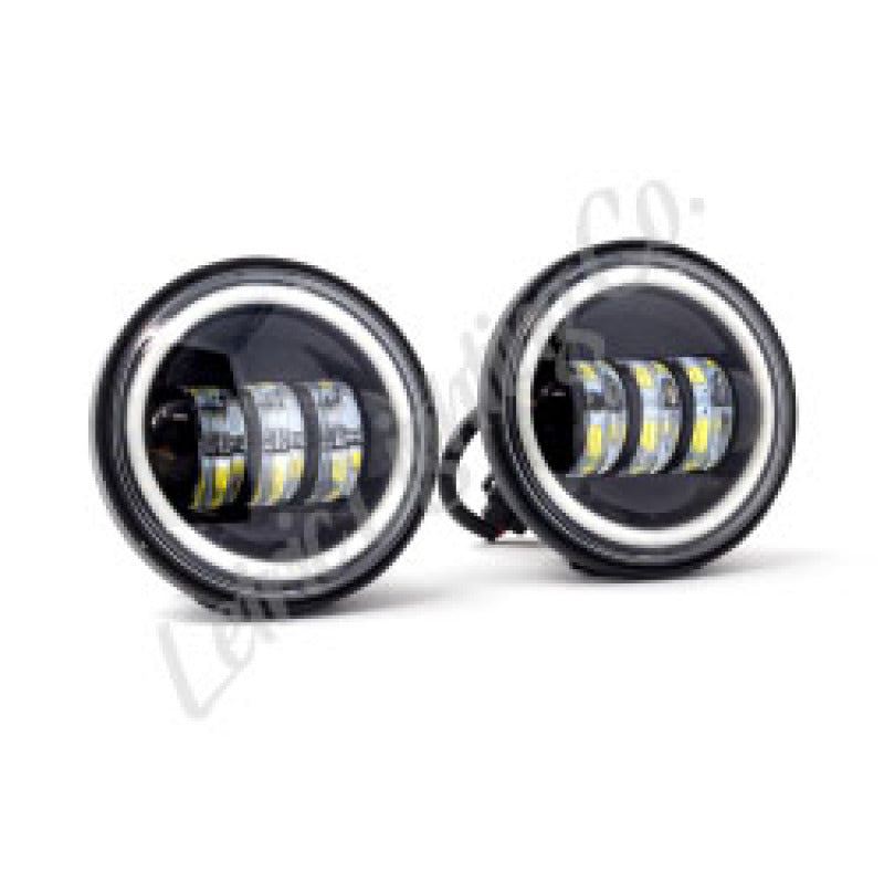 Letric Lighting LLC-ILPL-BH Letric Lighting 4.5in Black Full-Halo Indian