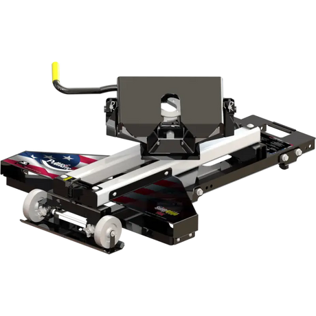 3200 Pullrite 14K ISR SuperGlide Hitch, designed for 14,000 lbs towing capacity, featuring integrated SuperGlide technology and ISR mounting system for secure and smooth towing experience on tight turns and uneven terrains. Perfect for RV, Automotive, Powersports, off-road, marine, exterior, truck accessories, interior, truck bed, RV parts, Towing & Hitches, Winches & Hitches, Wheel and Tire Accessories, Towing | Trailer | Axles | Brakes | Boat, AVADA - Best Sellers, Must Haves