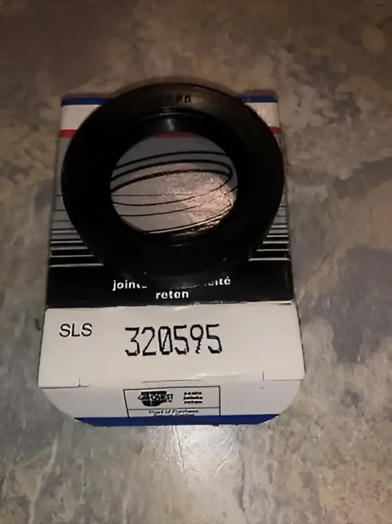 Black rubber seal from 320595 National Oil Seal, a reliable national oil seal for your needs
