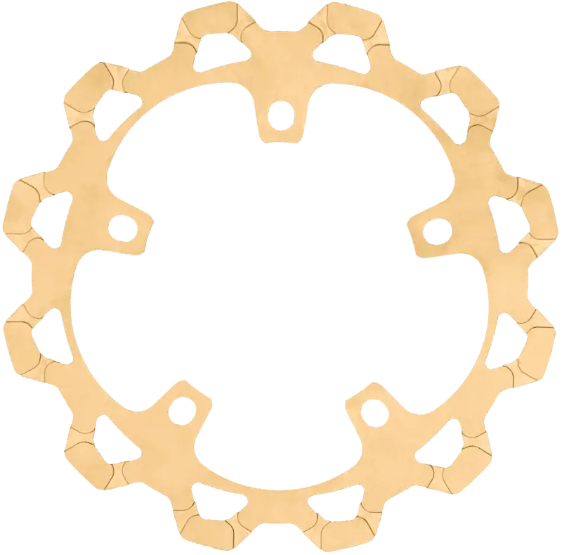 320mm Perimeter Rotor Gold `24 Flh/Flt (Non Cvo) - LYNDALL BRAKES