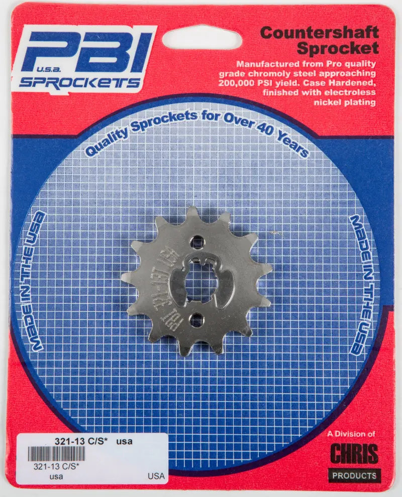 321-13 Front Cs Sprocket Steel 13t 420 Hon - Countershaft