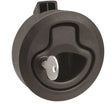 3228BC Whitecap Black Nylon Locking Slam Latch - Drawer