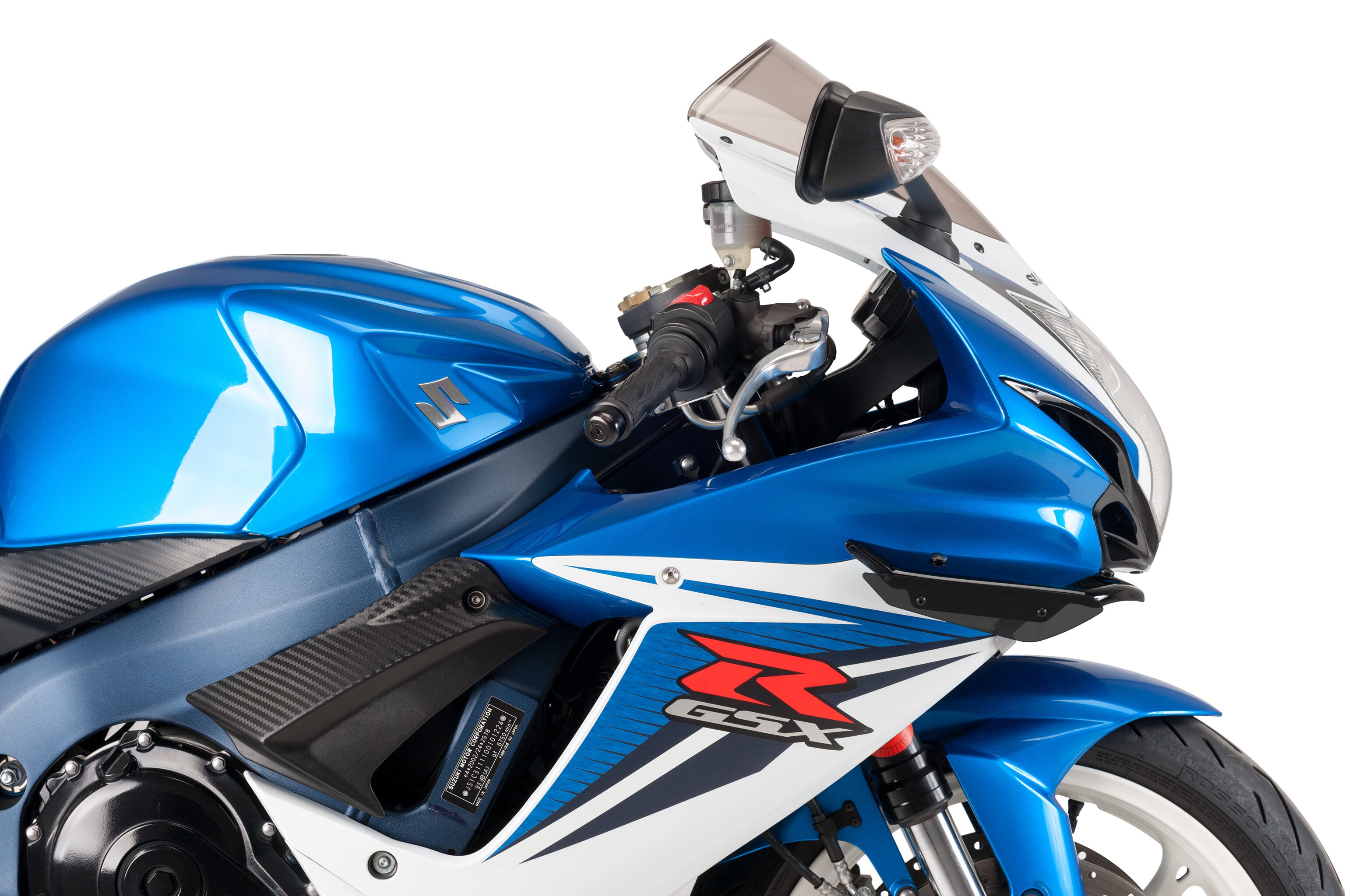 Puig Sport Side Spoilers Body 3163N - Black