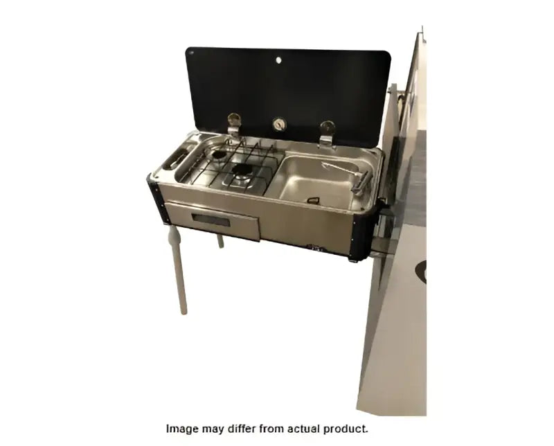 3250AST Suburban Mfg Can L.S. Slide Outdoor Kitchen - Stove