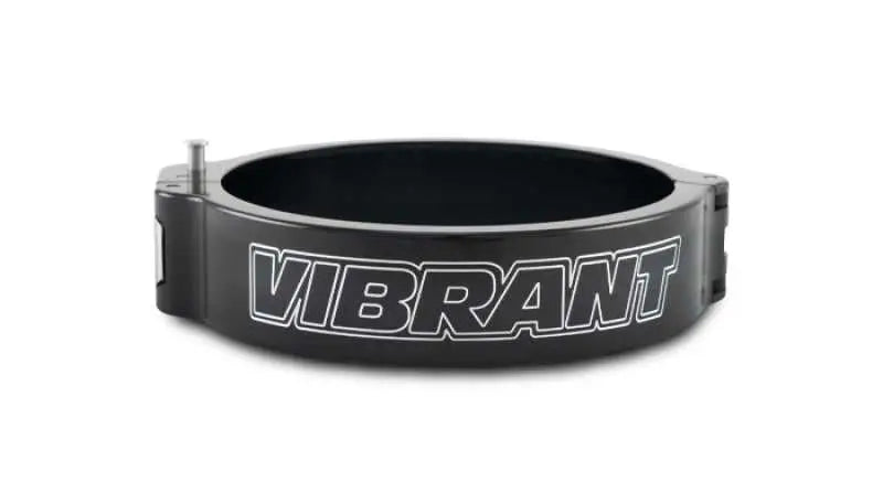 Vibrant 32538 Vibrant 4in O.D. Aluminized HD 2.0 Clamp - Anodized Black (Clamp Only)
