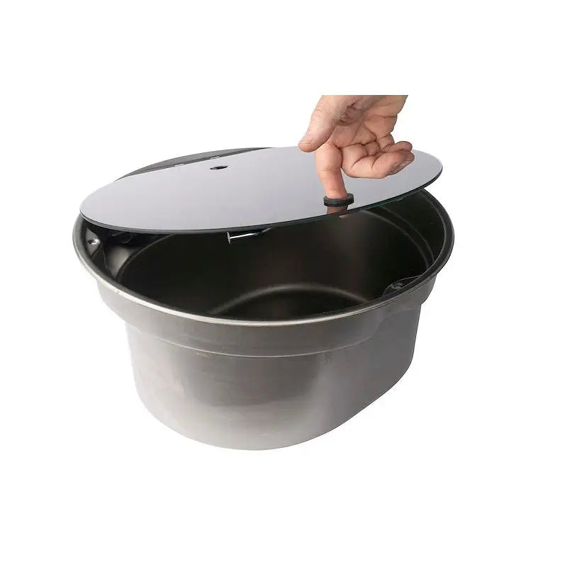 Suburban Mfg Sink: 3262AST Suburban CAN 16" RV Sink w/ Fold-Down Faucet – Stainless Steel