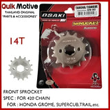 3264-15 Vortex Front Cs Sprocket Steel 15T-420 Hon - RV and Auto Parts