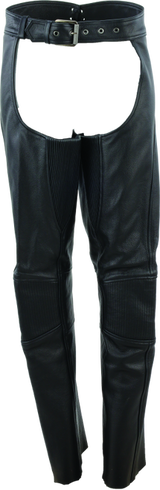 River Road Sierra Leather Chaps Black Womens - Medium - 094450