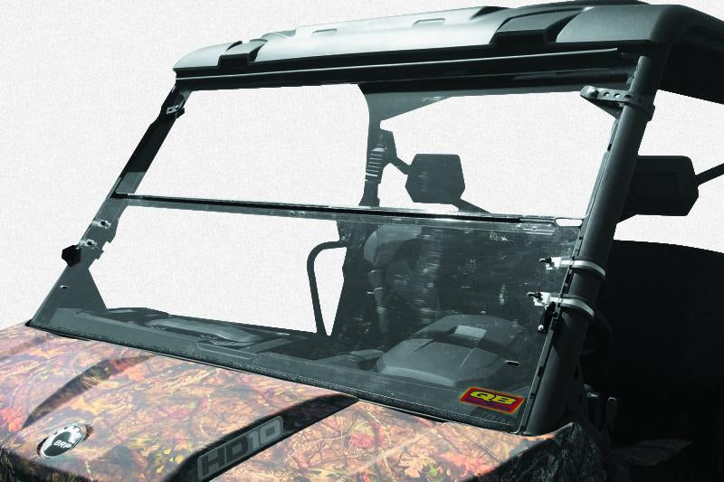 QuadBoss 375620 QuadBoss 16-22 Can-Am Defender HD10 Folding Windshield - 375620